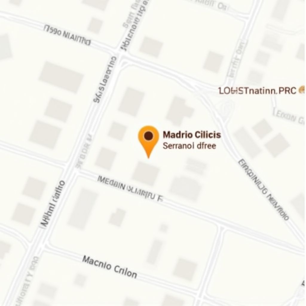 Mapa de ubicación de nuestra oficina